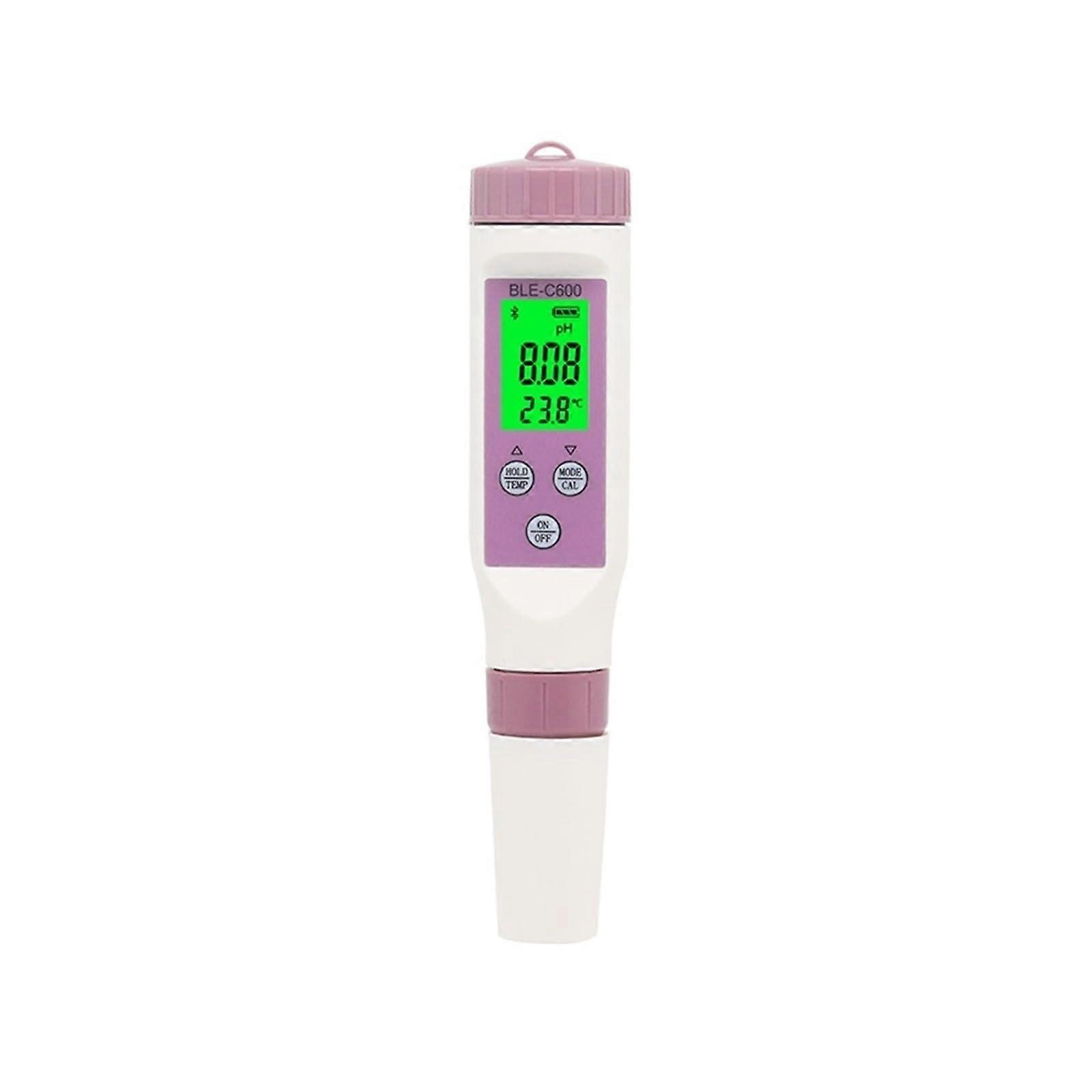 Water Tester Bluetooth 7 In 1 pH TDS EC ORP Salinity SG Temp Meter Pen Type IP67 ATC For Hydroponics Aquarium