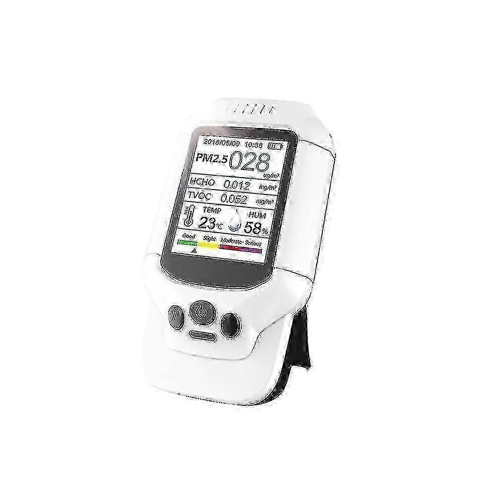 Air Quality Monitor, Formaldehyde Detector, Temperature & Humidity Meter, Pollution Tester, Portabl