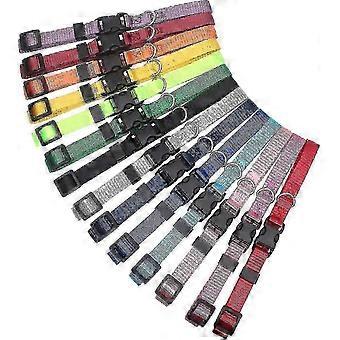 z 14 Pcs Nylon Doux Puppy Wusing Id Colliers - Réglable Breakaway Litter Colliers Baby Dog Id Bands Identification des animaux de compagnie Éleveu