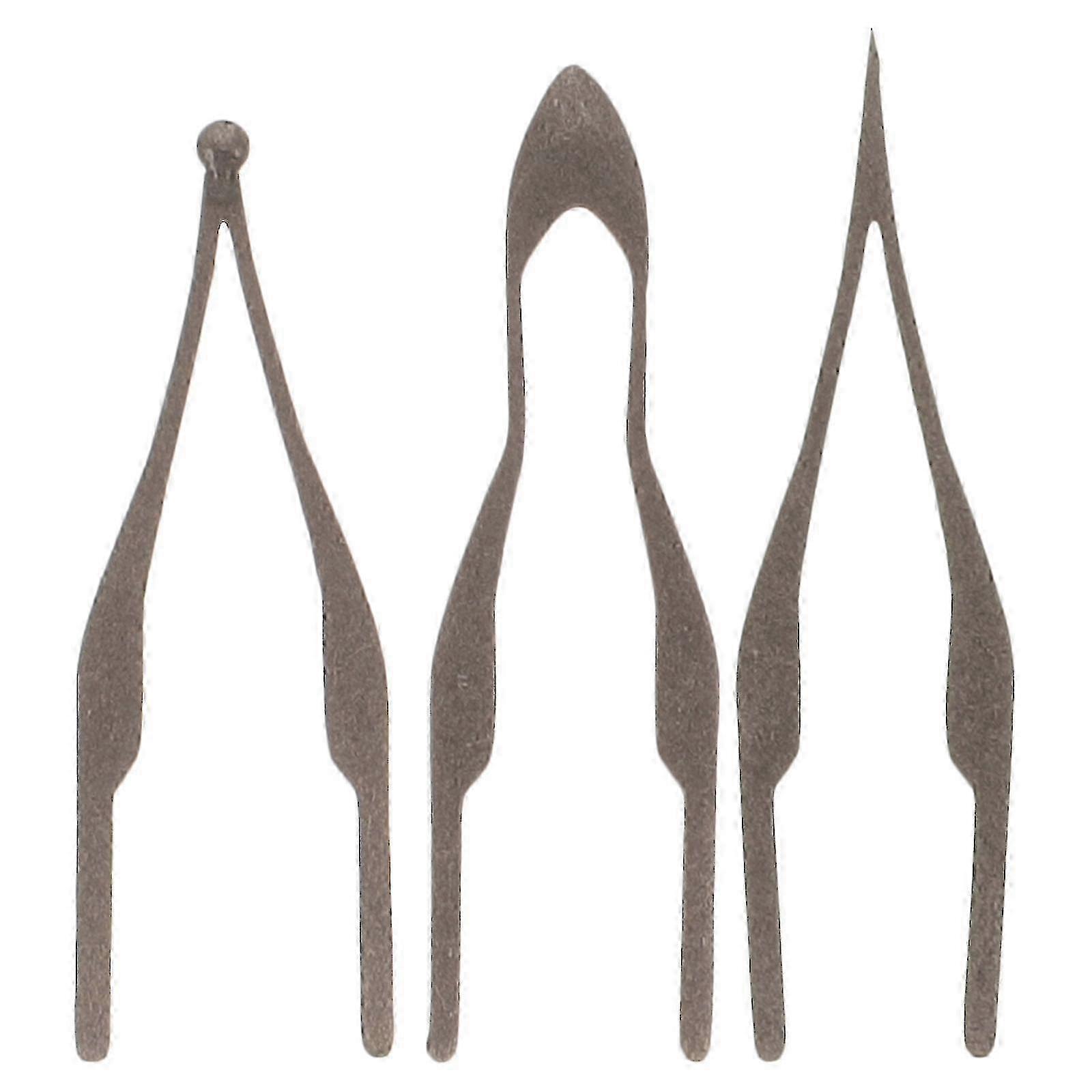 3pcs Wood Burning Tips Set for Pyrography Pen - 2.7x0.8x0.1cm Heating Wire Tips for Crafting & Art Projects