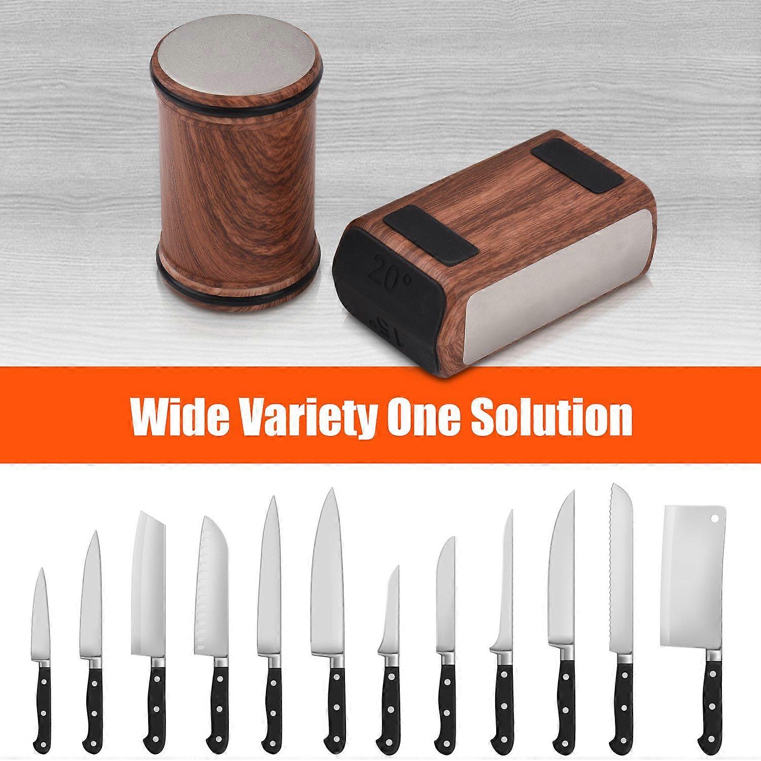 Rolling Knife Sharpener Detachable Knife Sharpening Made Easy Rolling Knife Sharpening System for Po