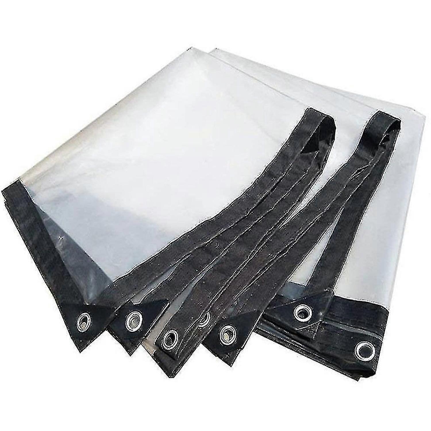 Foldable Waterproof Transparent Tarpaulin With Eyelets