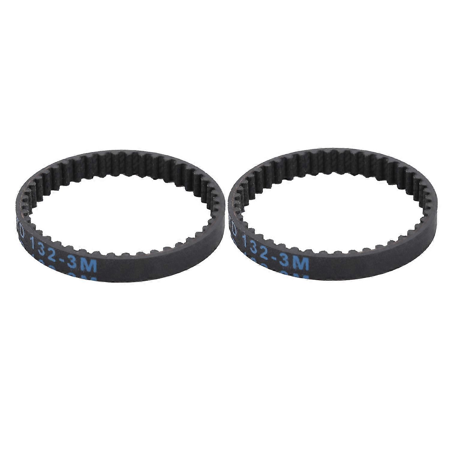 2pcs 132mm Rubber Closed Loop Timing Belt Synchronous Belt Fit for VS4‑10 Axial SCX10/II/III