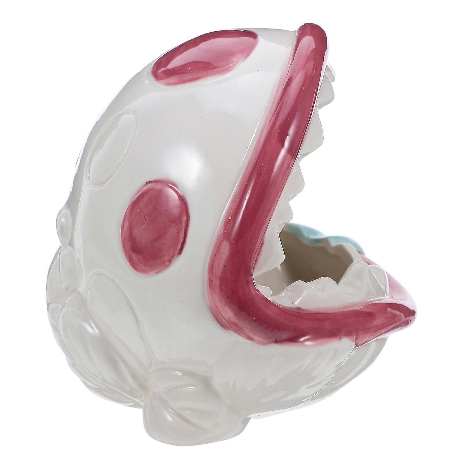 Assorted Color Ceramic Ashtray for Indoor Smoking Use