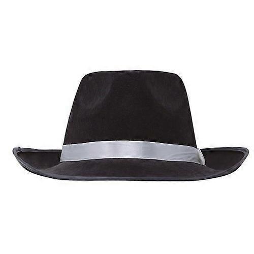 Fiestas Guirca Gangster Felt Ribbon Hat