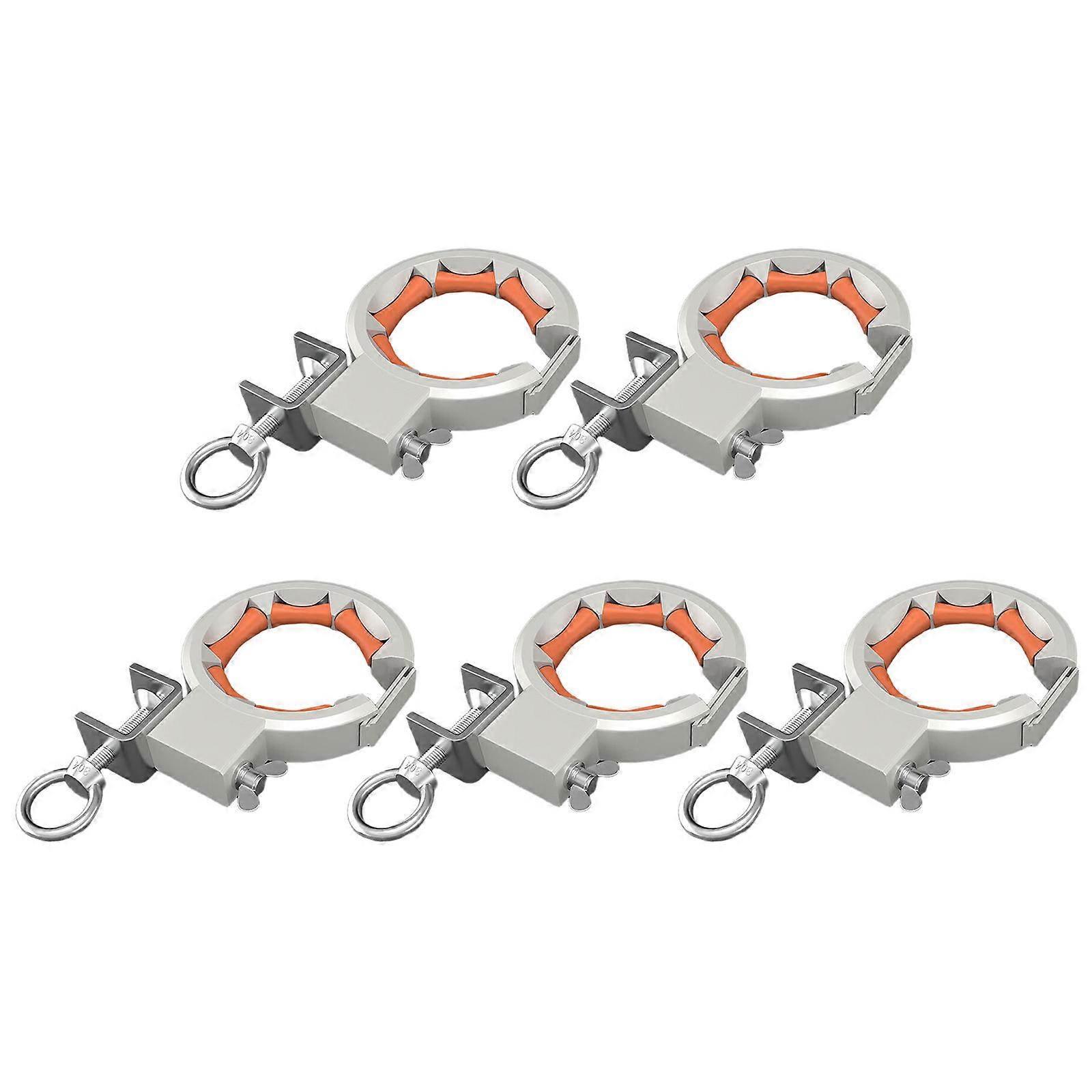 Strong Bridge Wiring Assistant Tool 65mm Cable Channel Smooth Spindles Roller 330 Degree Adjustable Clamp for Bridge Multicolor