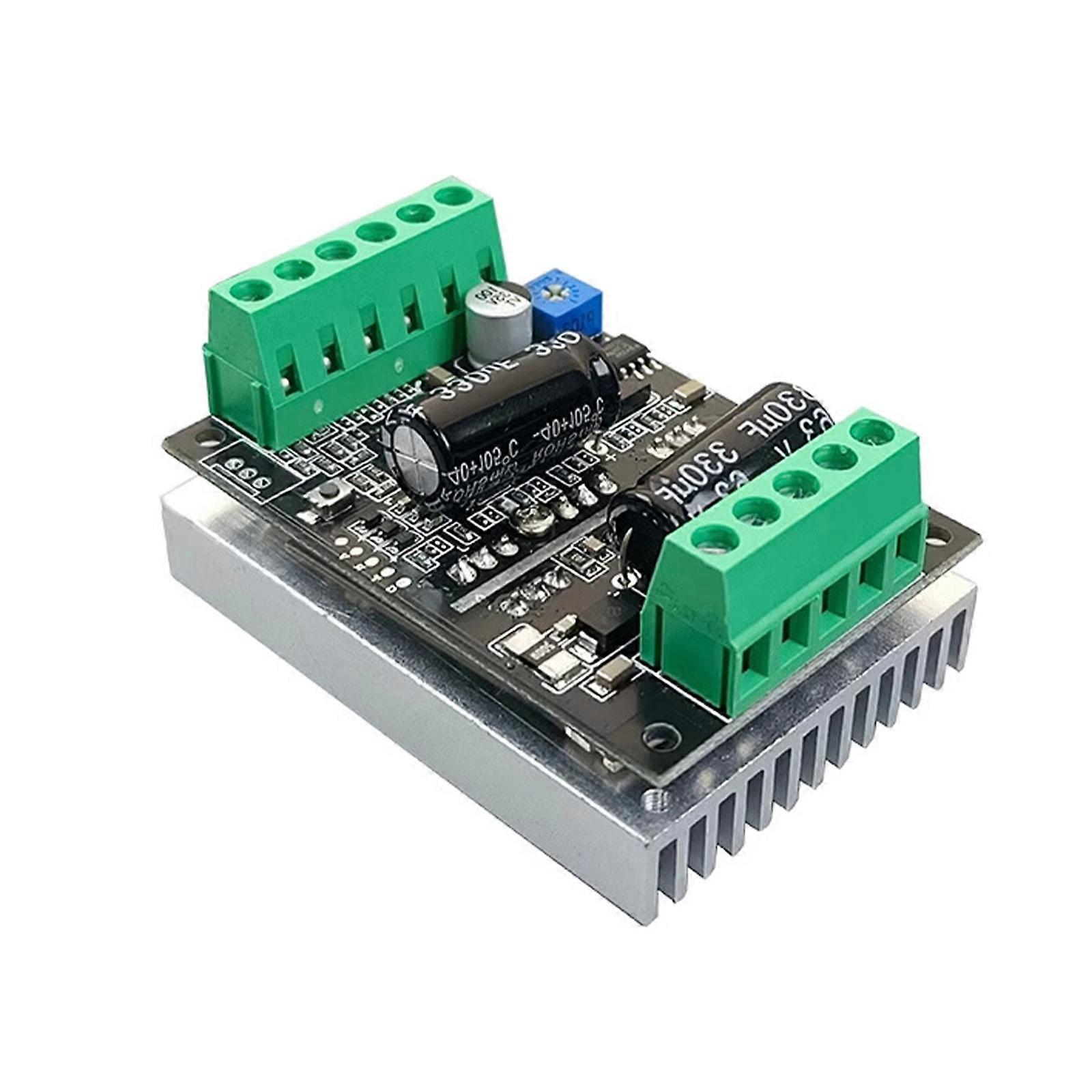 BLDC-500W 6-60V20A High Performances BLDC Three-Phase Brushless Motor Controller PWM Motor Drive Board for Robotics Multicolor