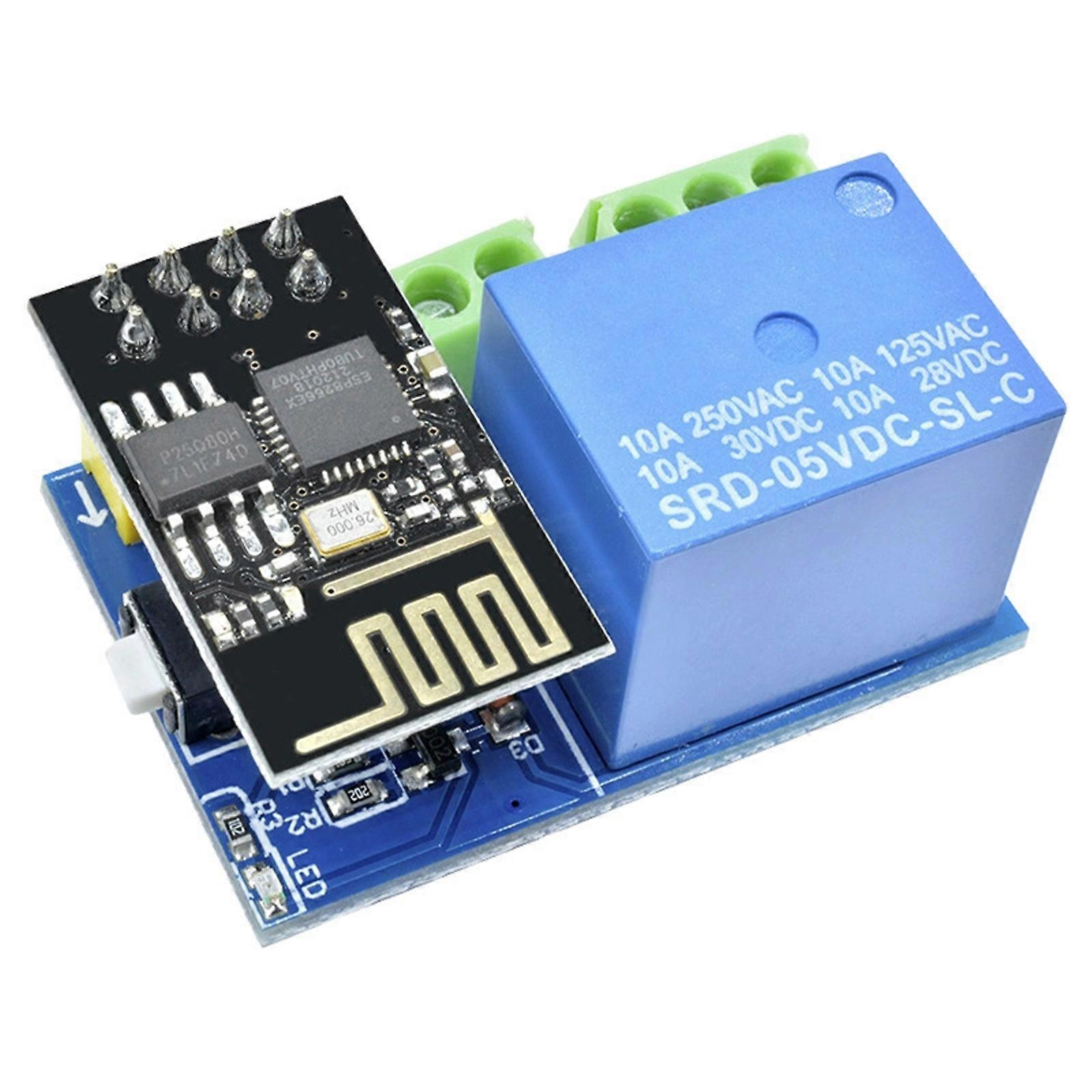 Intelligent House Transmit Board Remote Controlled Through Mobile Application Backs 10A Load CONDITIONING Devices Multicolor