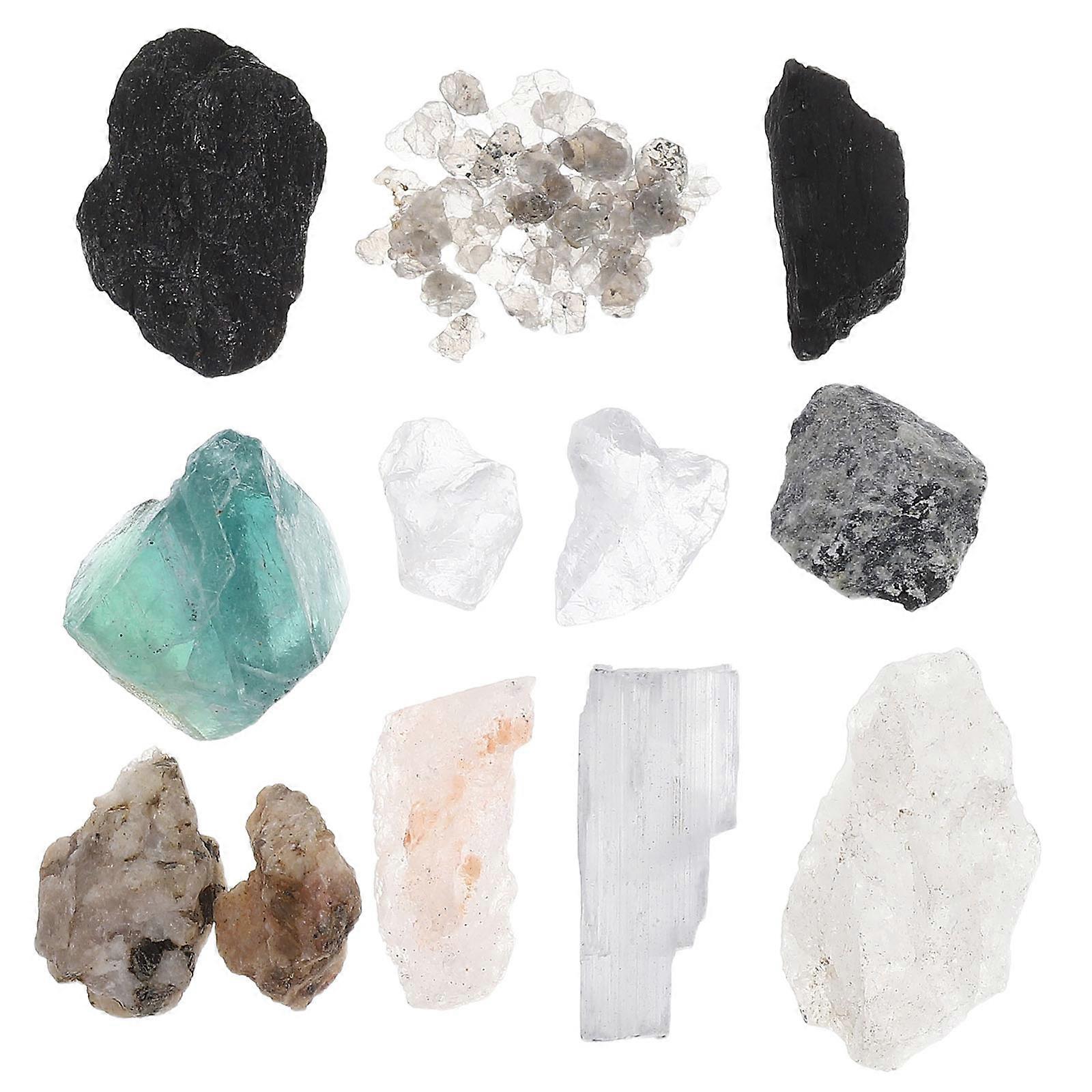 Rock And Mineral Collection Kit For Kid Geology Specimens Education Science Set For Classroom Use Assorted Color 1 Box