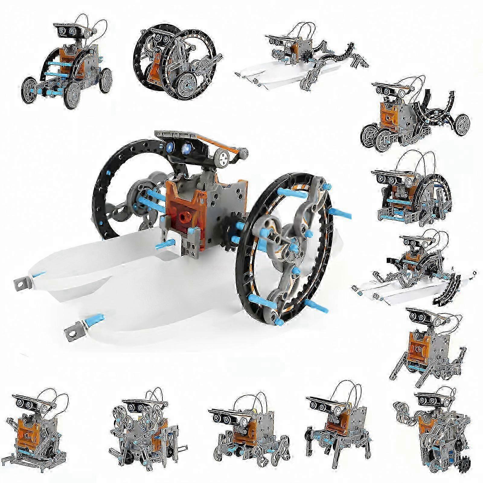 Solar Robot Science Kits for Kids Age 8-12,Educational Building Experiment Toys,50% OFF w