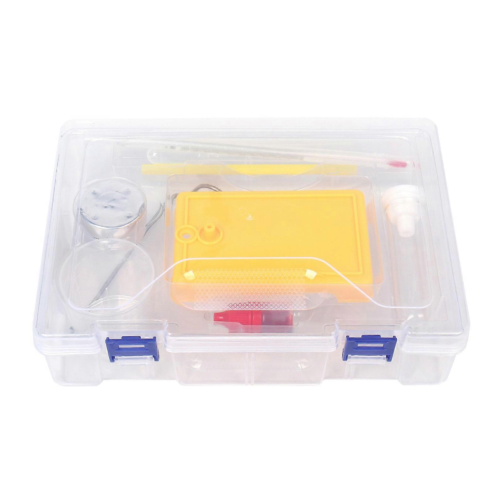 Physics Lab Equipment Set Demonstrating Thermal Conductivity Concepts Using Metal/Plastic Demonstration Instruments Multicolor