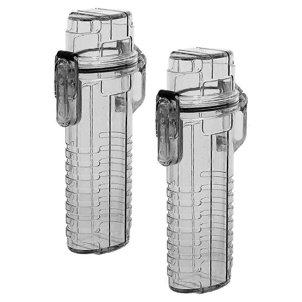 Outdoor Waterproof Lighter Protective Sleeve for Lighter 2Pcs Set