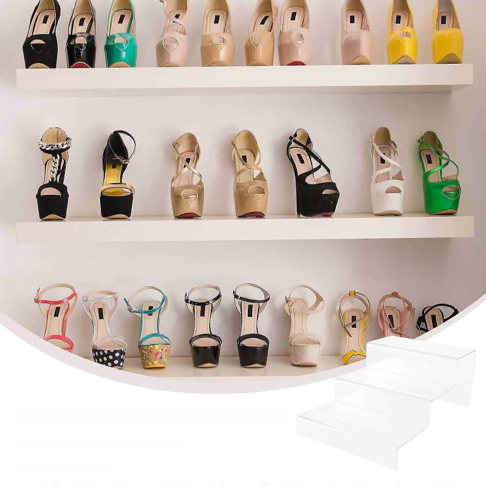 1Pcs Transparent High Heel Shoe Display Stand for Display Acrylic Rack