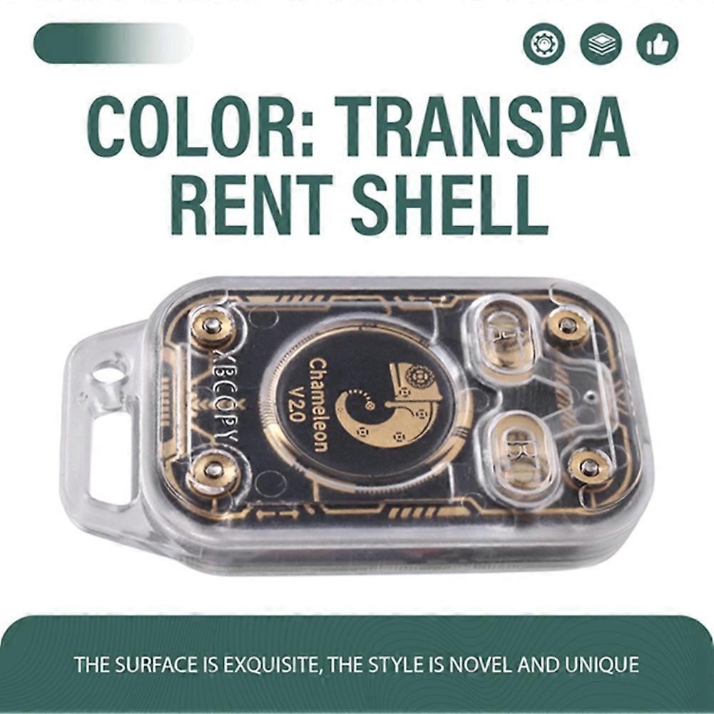 Chameleon V2.0 RFID Smart Chip Reader Emulator NFC Duplicator 125K 13.56Mhz Card Decode+2XCUID Keychain Chameleon Ultra