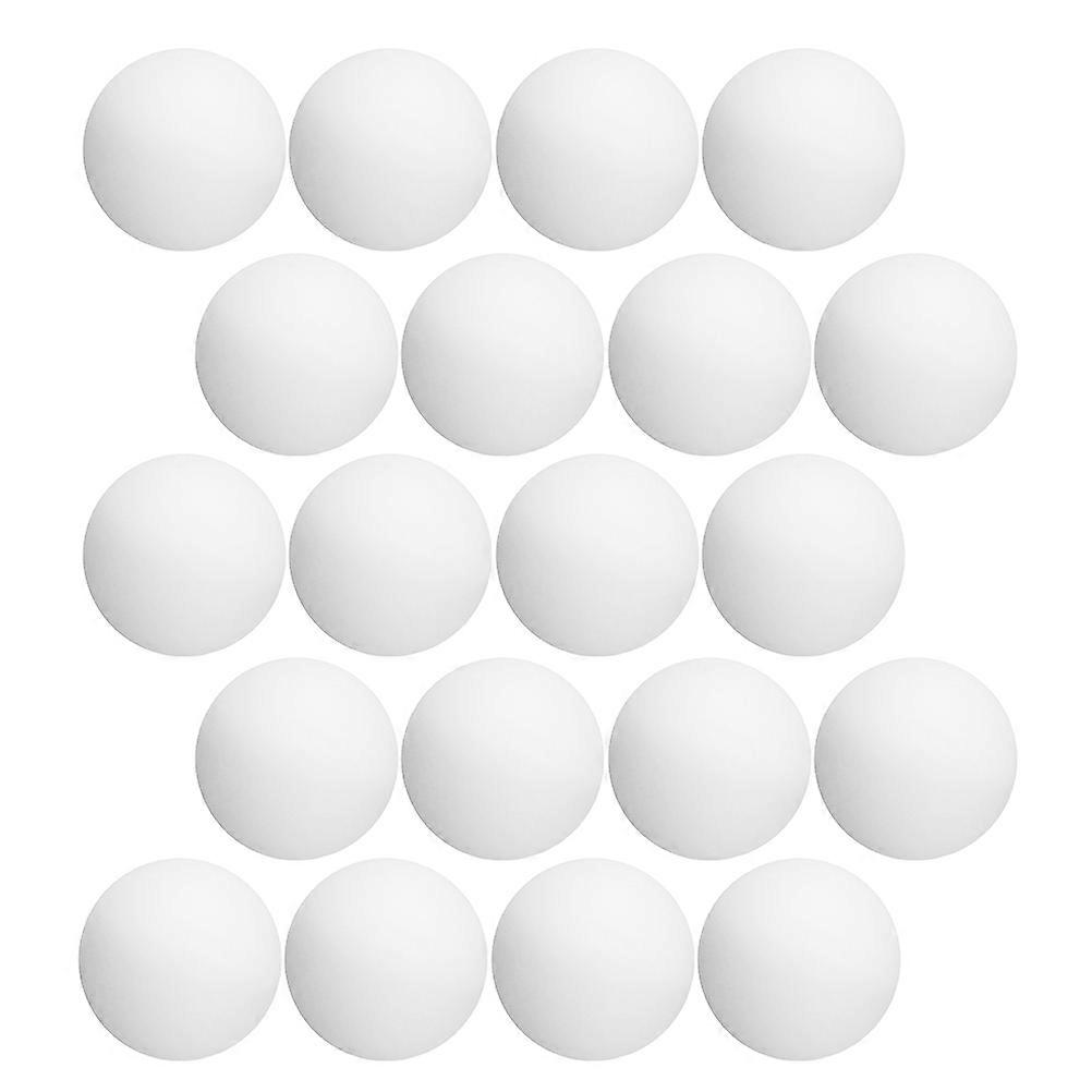 Plastic Pingpong Balls White Balls for Playing 60Pcs Party and Training Use