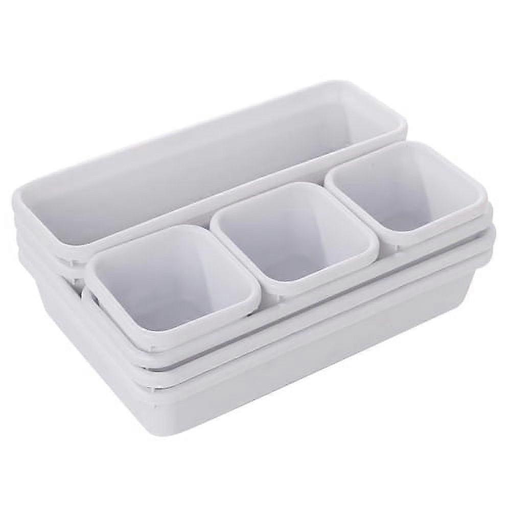 Sunjoy Tech Stackable Drawer Organizer, 8 Count