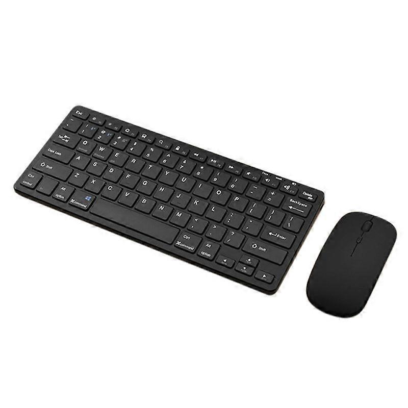 Wireless Bluetooth Keyboard Mouse Three Mode Keyboard Black