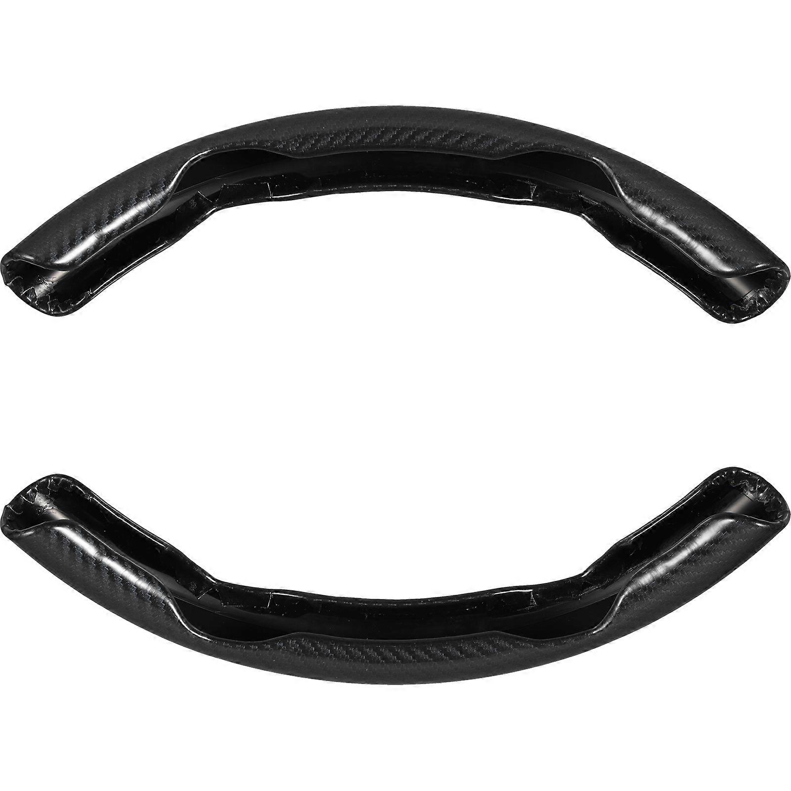 Steering Wheel Cover Protector Black Anti-Skid for 2Pairs