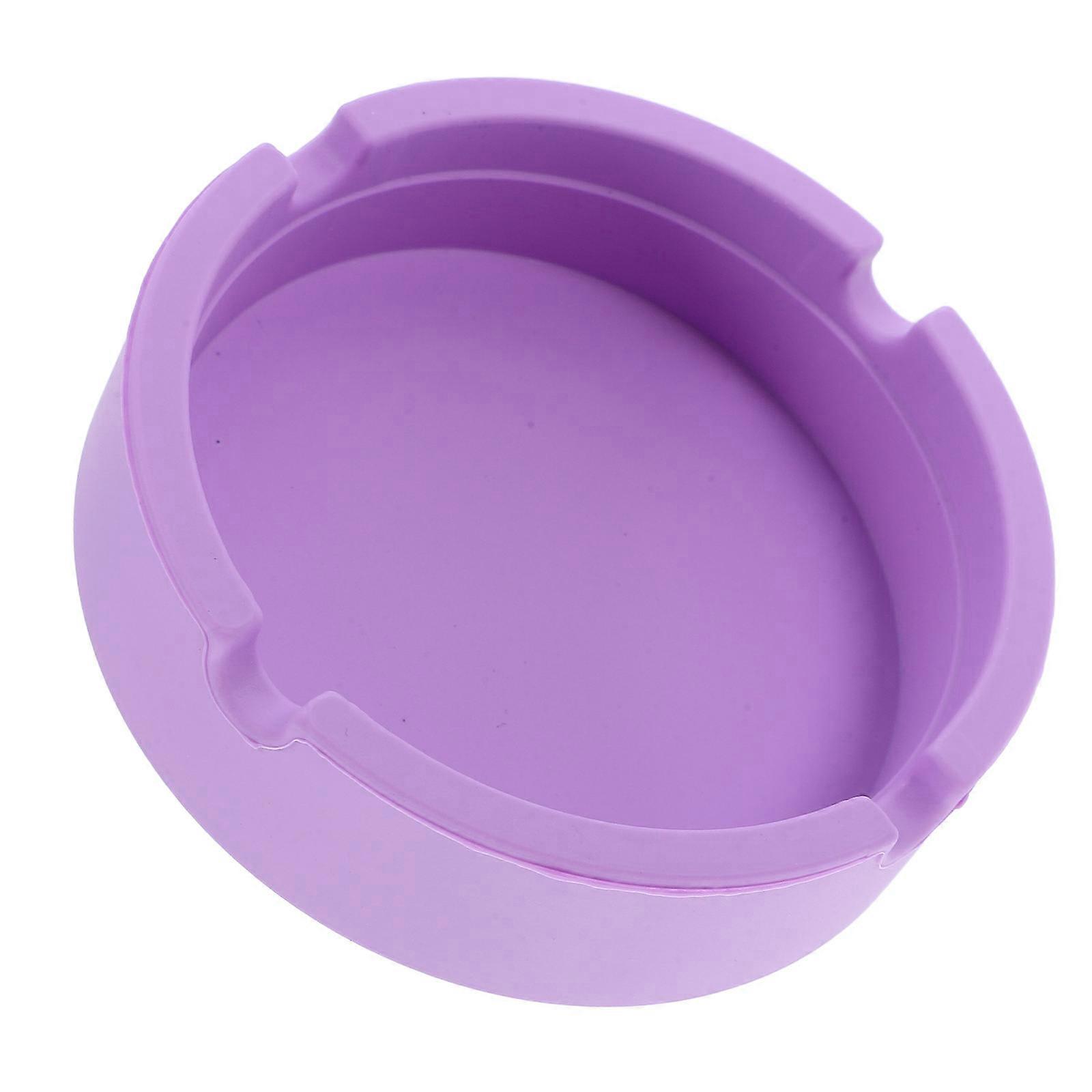 Violet Coaster for Non Slip Use Silicone Pad Reusable Holder