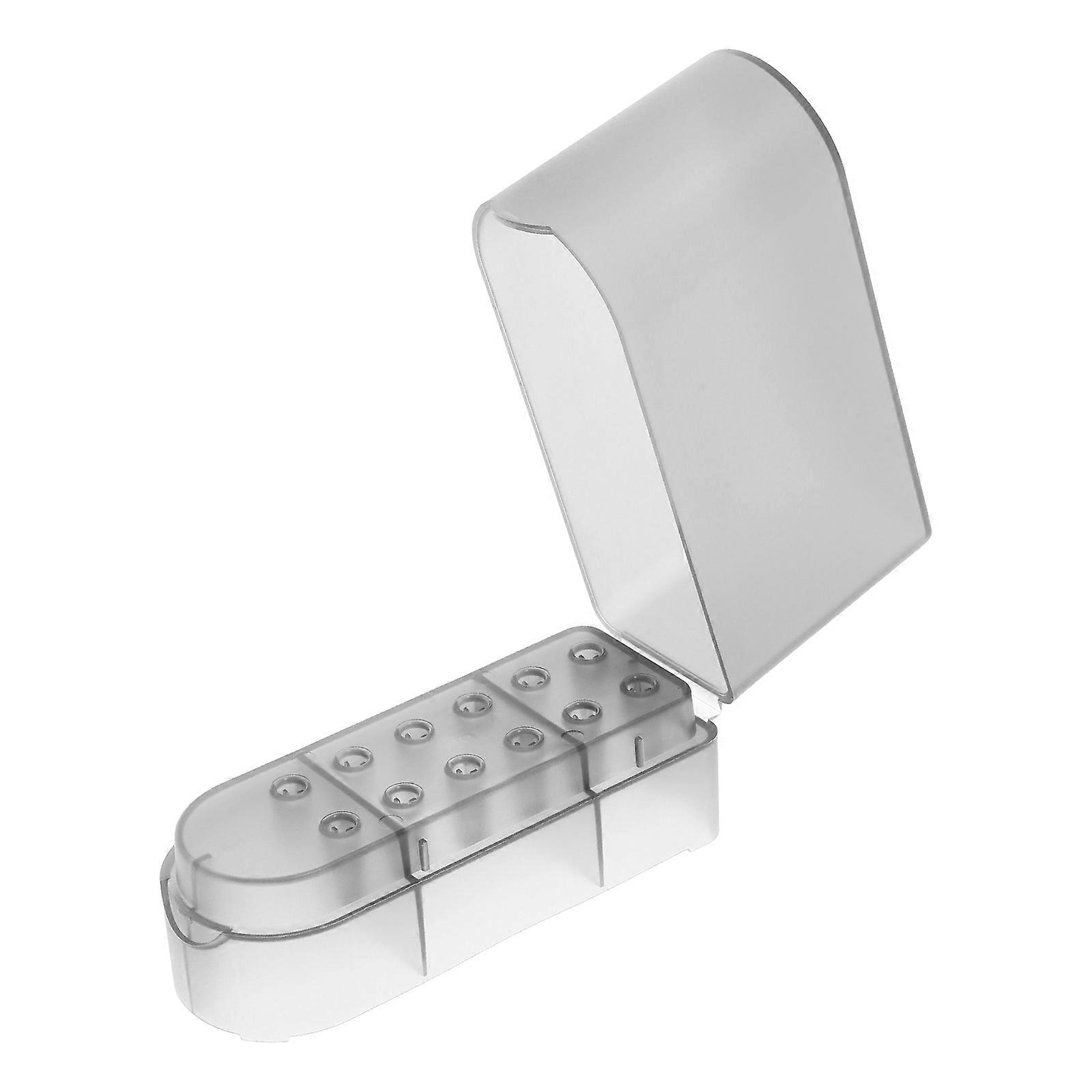 Grinding Head Storage Box for Nail Salon Use with Dustproof Design