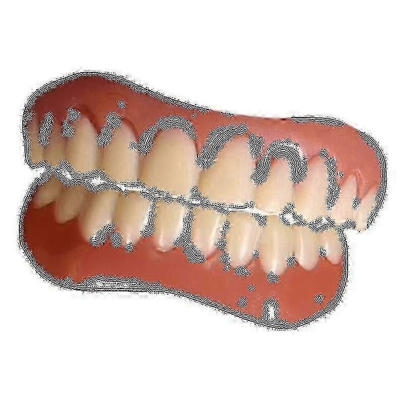 2 Sets of Natural & Comfortable Dentures for Upper & Lower Jaw