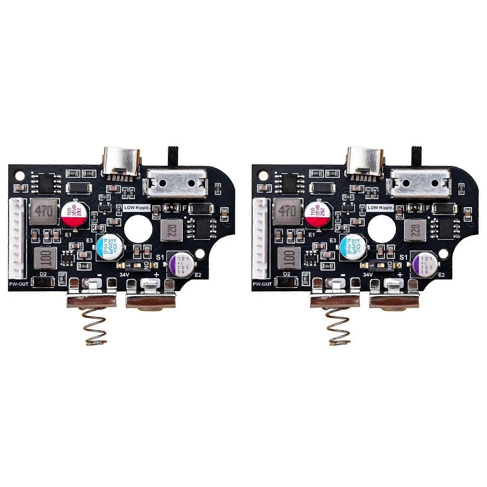 2X USB-C Power Board Replacement PCB Board Power Switch Motherboard High Quality Accessory for SEGA Game Gear GG Console