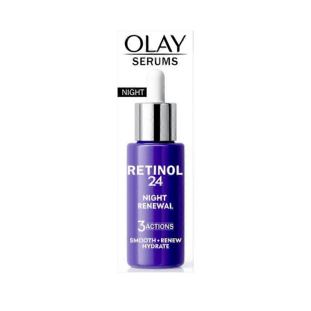 2 x OLAY Retinol 24 Night Renewal 3 Actions Serum 40ml