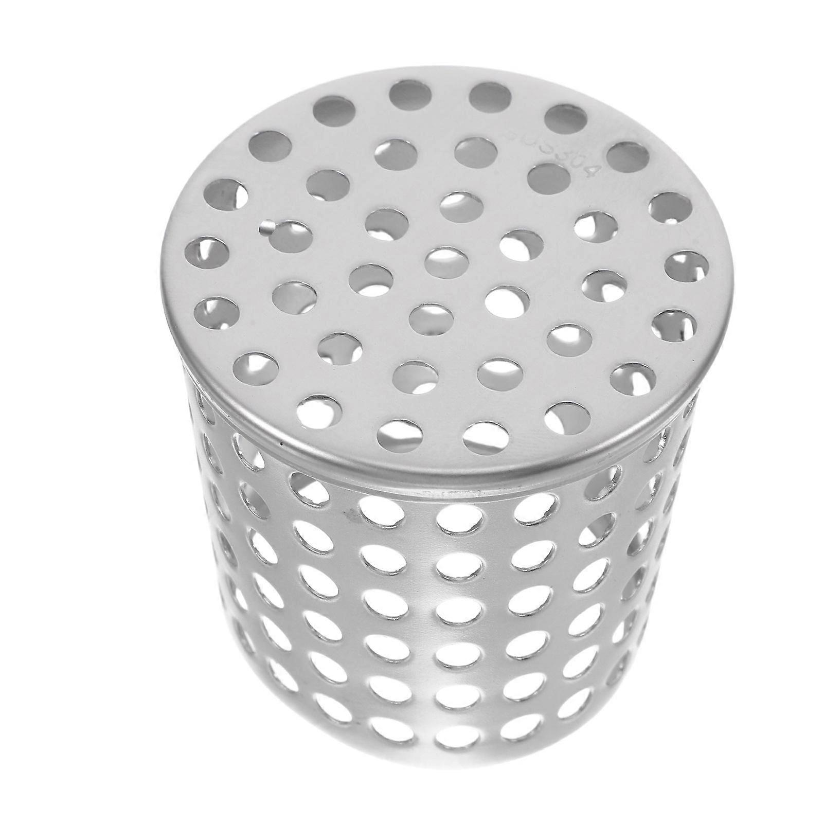 Garden Floor Drain Filter Stainless Steel Conical Shape for External Use