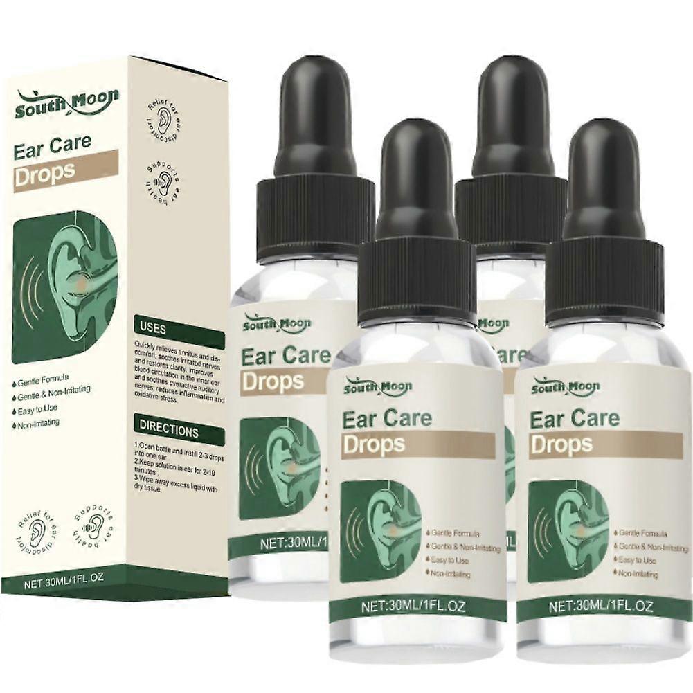 Ear Care Drops for Ringing Ears, Gentle Formula Ear Drop with Natural Botanical Extracts for Tinnitus Relief 2025