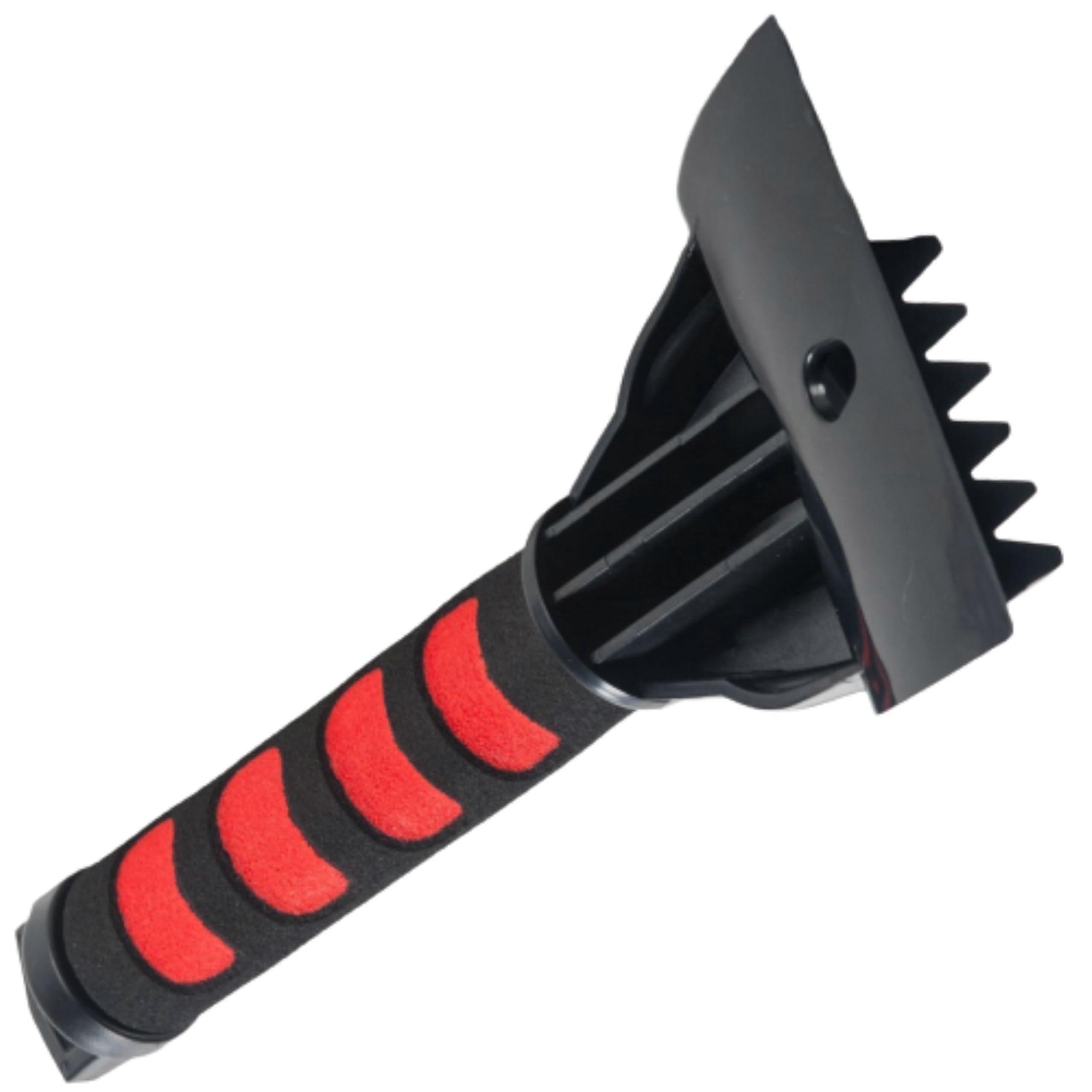 Ice Scraper for Car Windshield with Claw Edge and Chisel Side for Fast Frost Removal