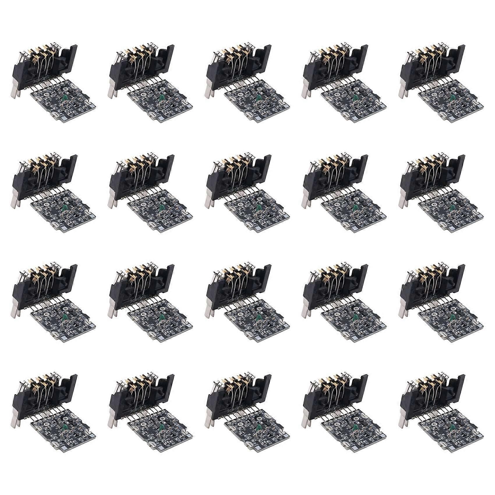 20X Suitable for DeWalt DCB200 20V10 Core 21700 Electric Core Power Tool Plastic Shell Protection Board