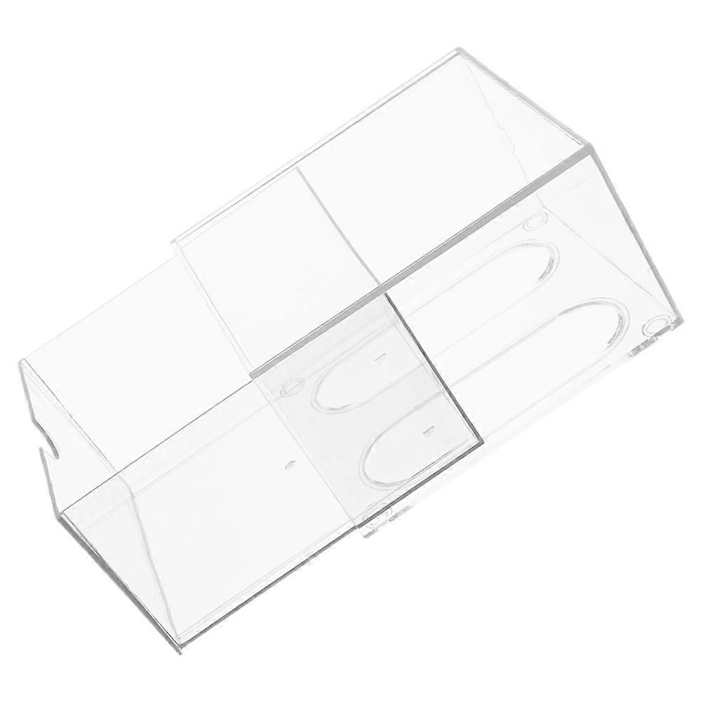 Acrylic Clear Stackable Makeup Organizer Vanity Drawer Storage 2Pcs