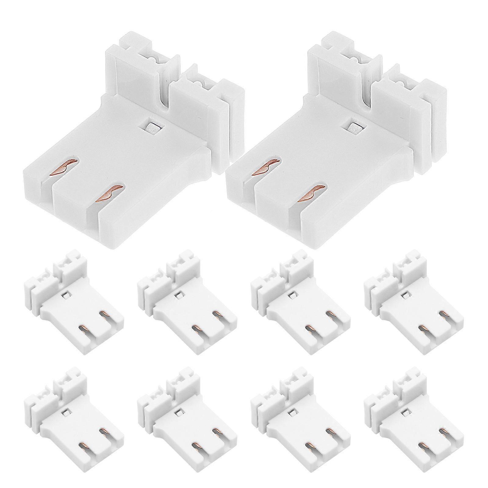 T12 Lamp Holder Light Socket for Home Lighting 60Pcs Durable Plastic