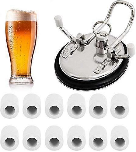 Cornelius Keg Lid with Feet LeakProof Homebrew Replacement Lid for Wide Keg Compatibility