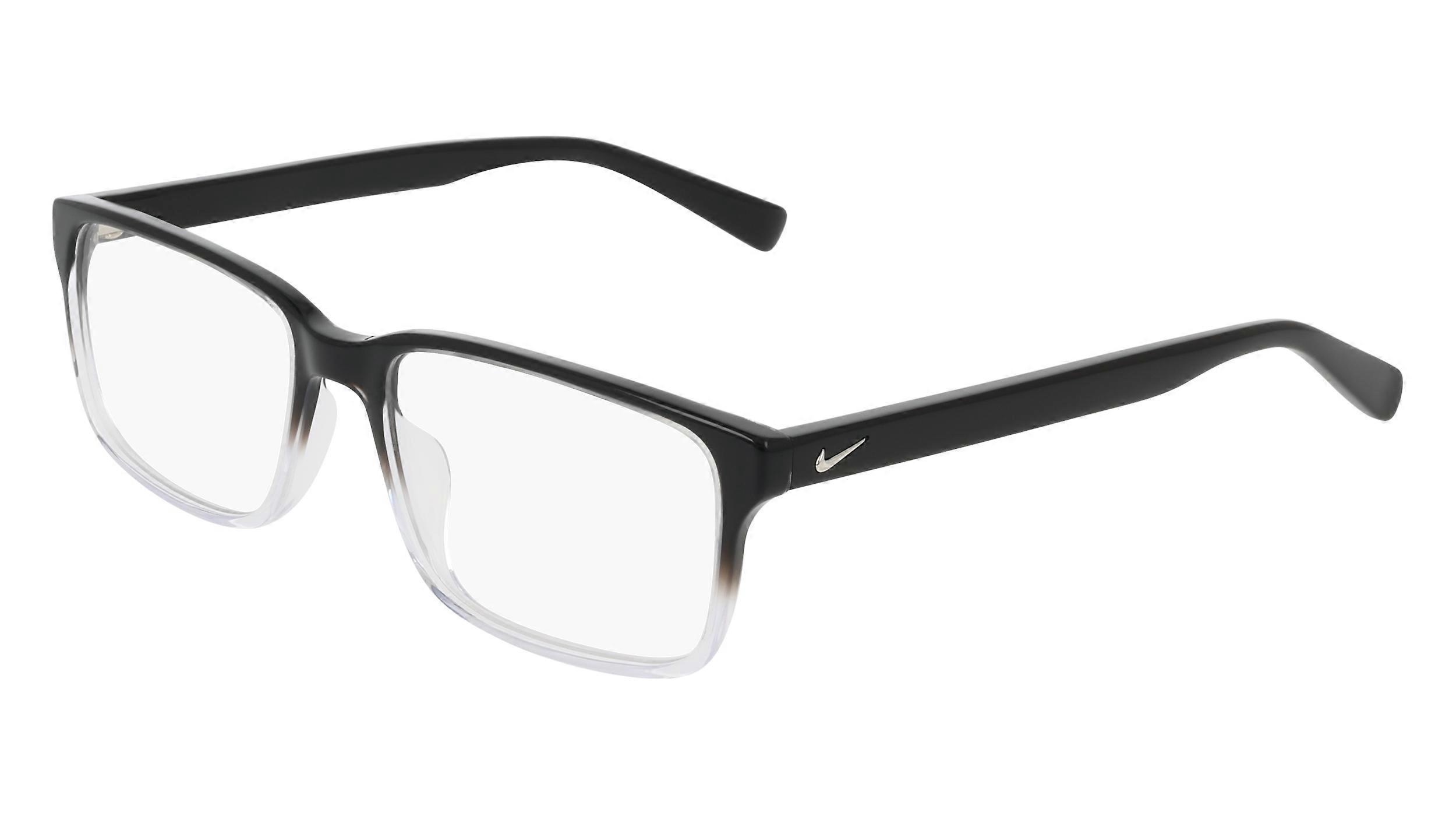 Eyewear Frames NIKE NIKE 1001Y 010 BLACK/CLEAR GRADIENT 53/17/140 UNISEX