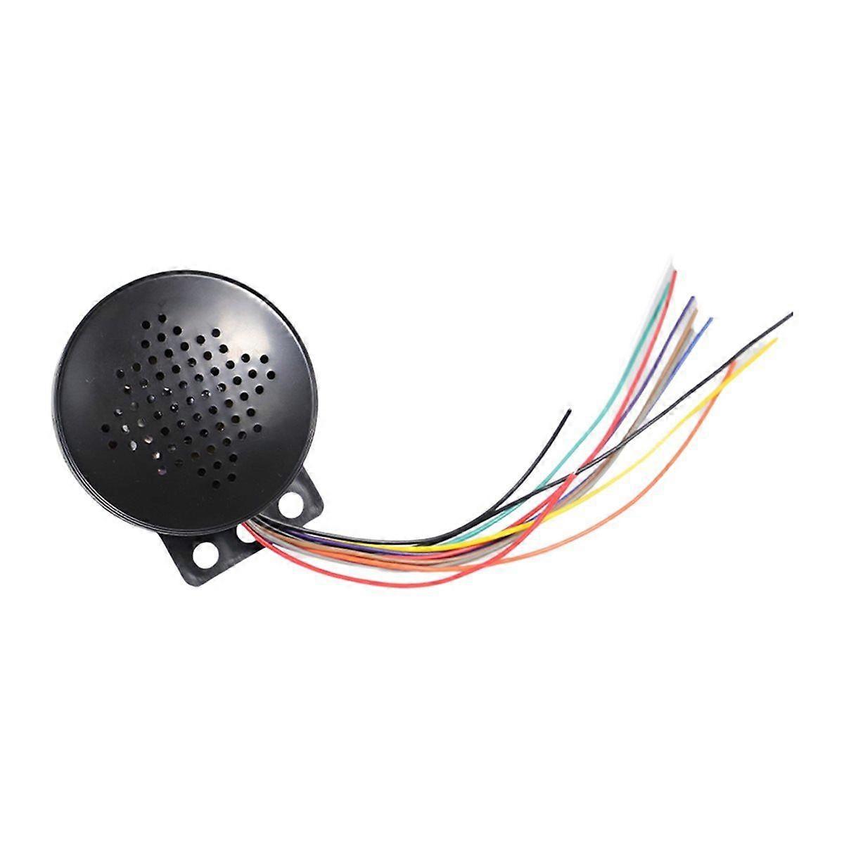 Voice Speaker Prompter 6V-35V Customizable Voice-Activated Access Control Car Locking Security