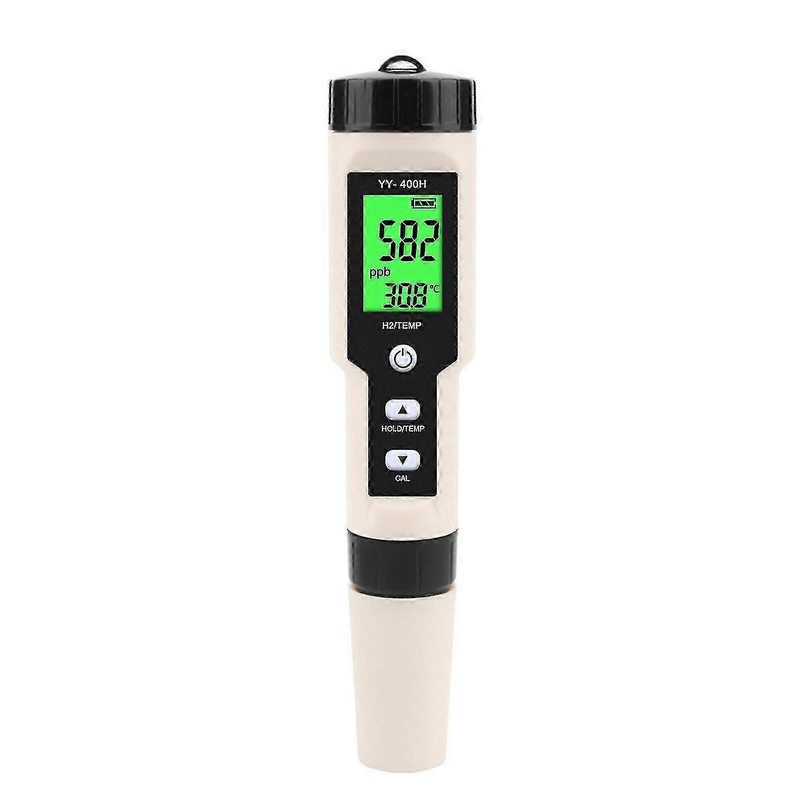 High Precision Backlit H2/Hydrogen Water Tester, Portable LCD Meter for Hydrogen Detection