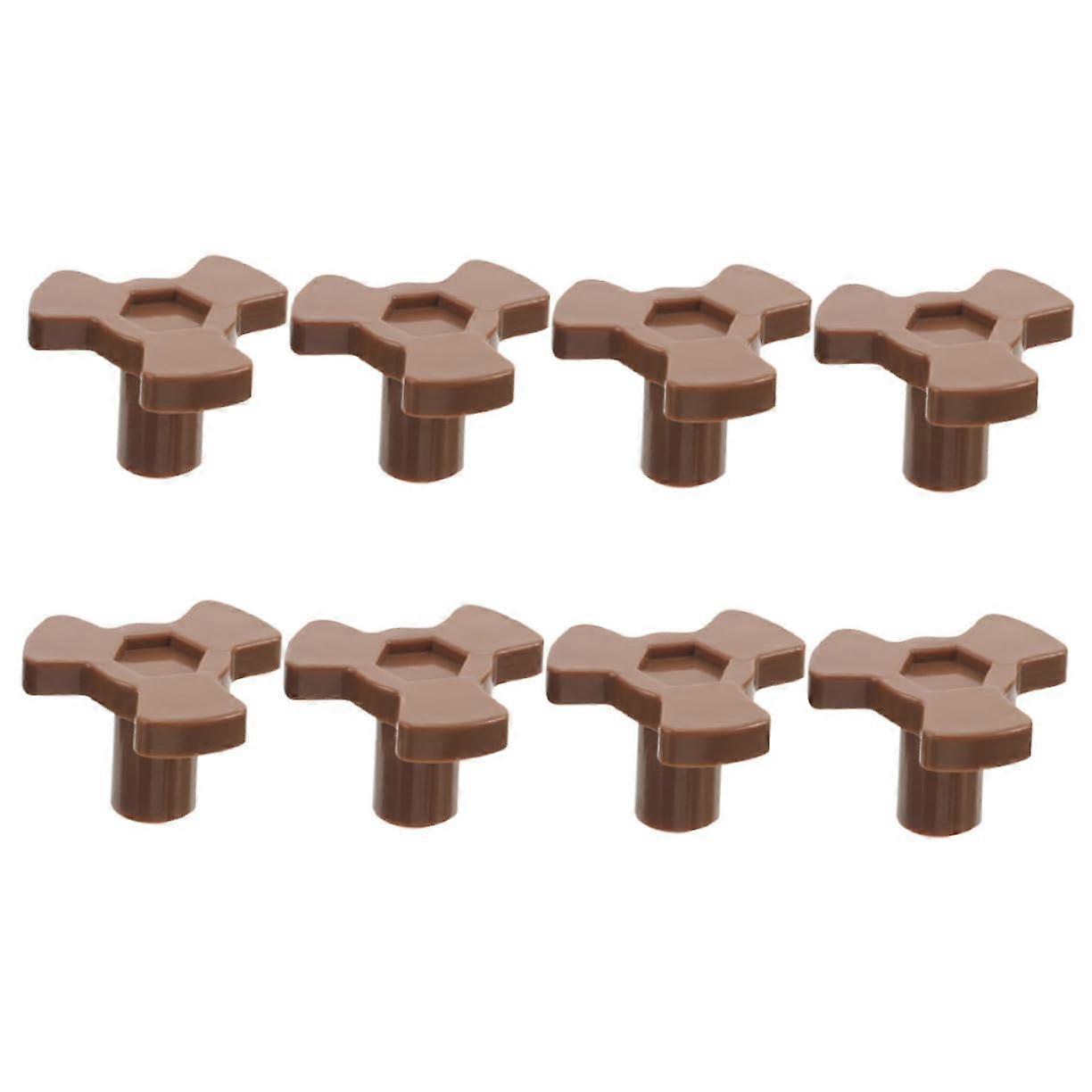 Microwave Turntable Coupler Replacement Parts, Even Heating Support, Fits Multiple Models, 8pcs