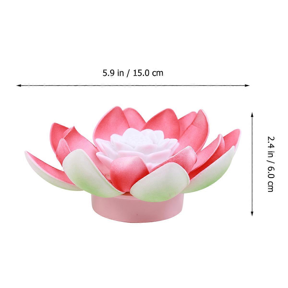 LED Lotus Light Lotus Lantern for Decor Artificial Flower