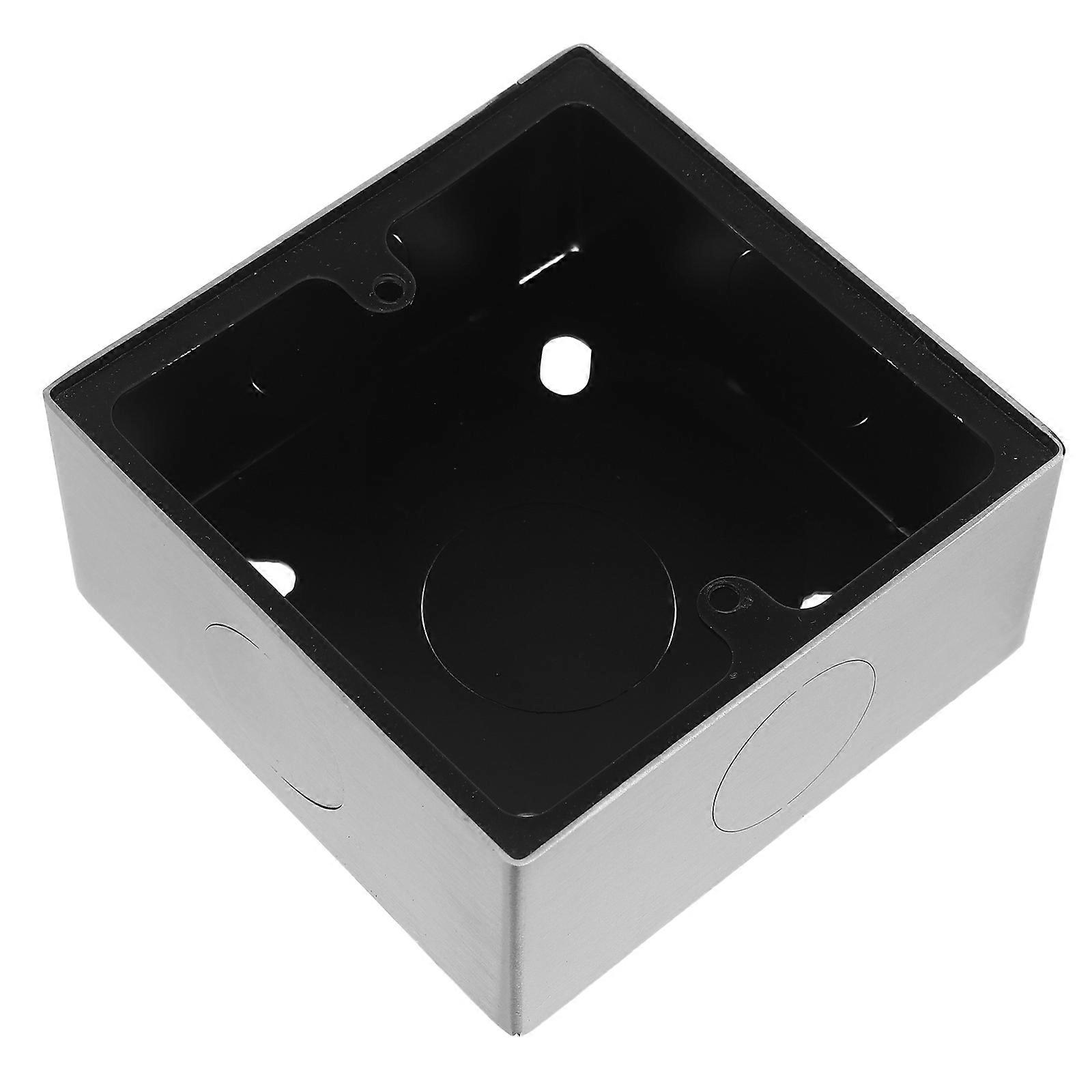 Surface Mount Outlet Box Switch Outlet Box for 1 Piece Stainless Steel 86 Type