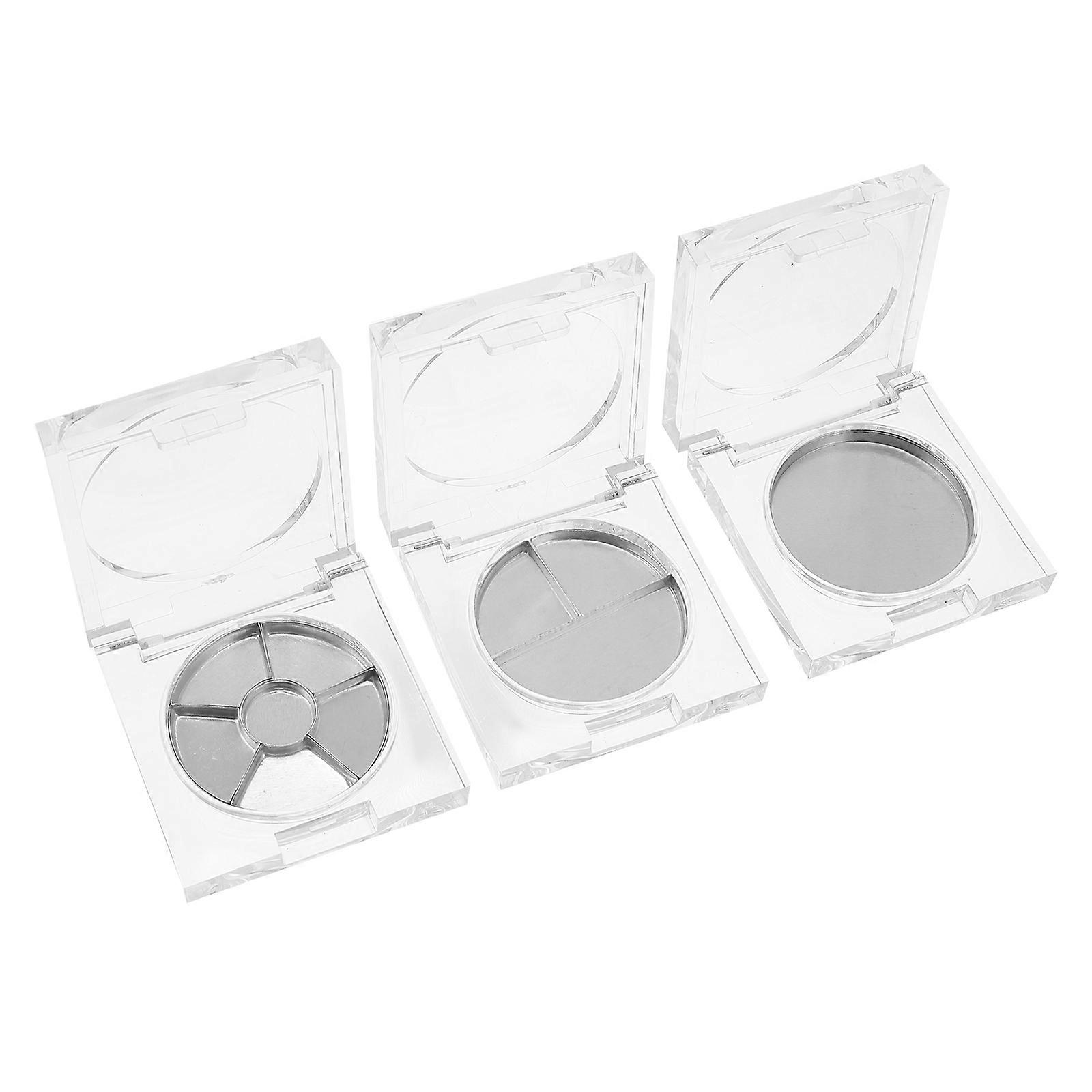 Transparent Eyeshadow Container for Storage Use 1Set Makeup Organizer