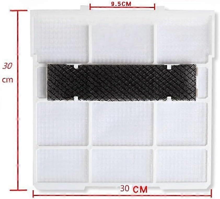 Efficiency Air Conditioner Filter 32x30cm Reusable AC Dust Filter for Indoor Unit