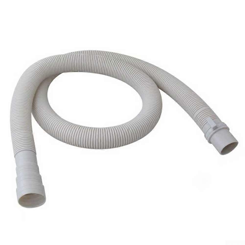 Washing Machine Drain Hose Extension 2m White, Easy Connection, Universal Fit for  Load and Automatic