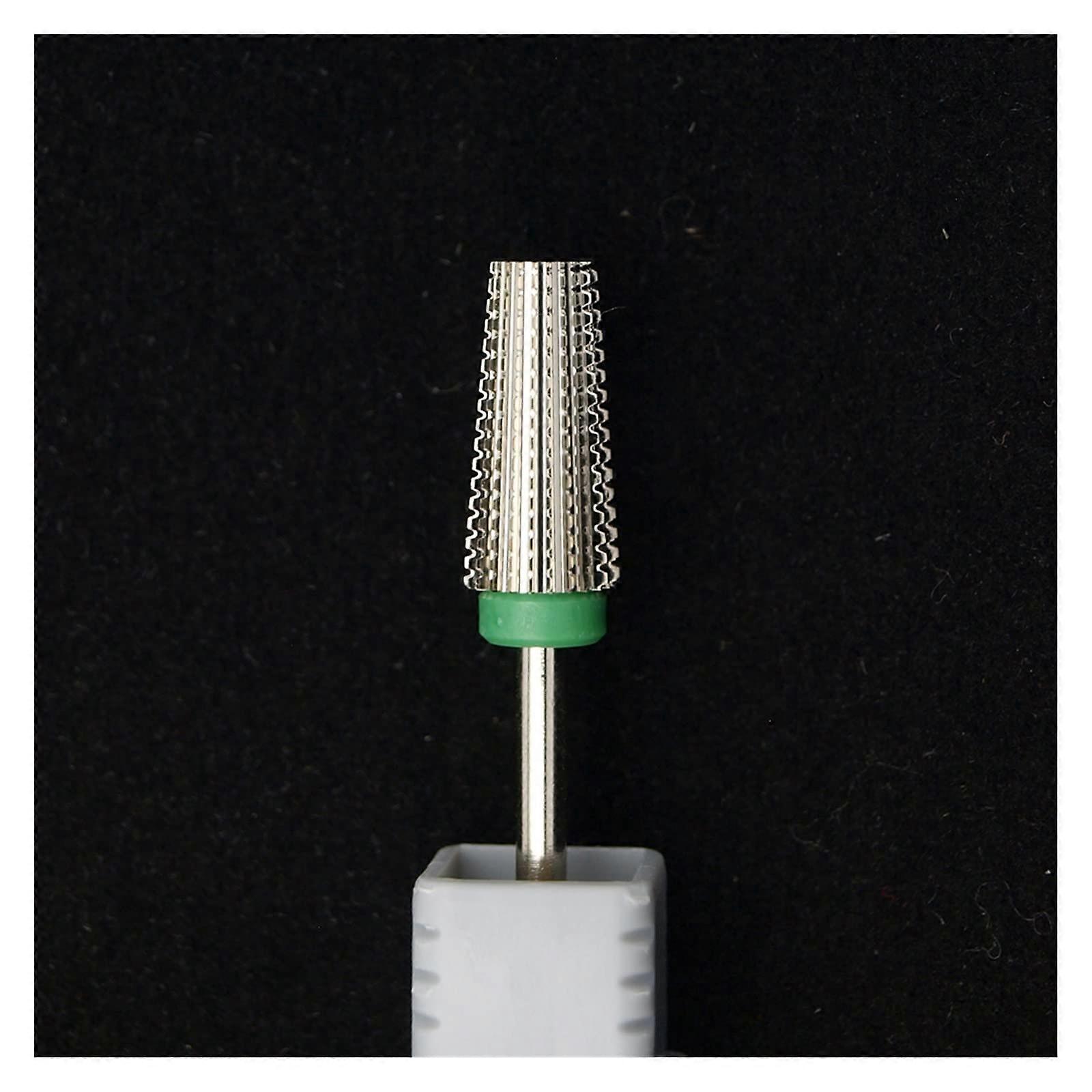 5 in 1 Tungsten Carbide Nail Drill Bit Silver C, Durable Professional Double Hand Use