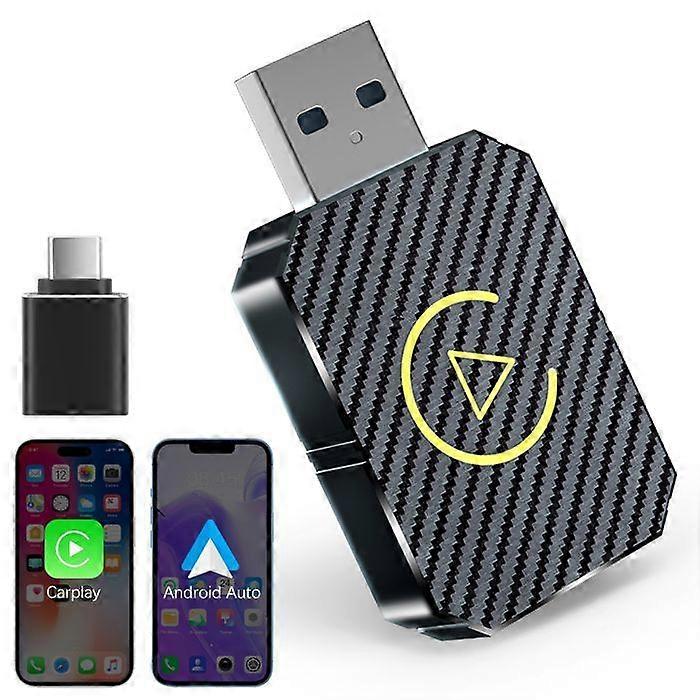 Wireless CarPlay USB Adapter, iOS Auto Adapter, Easy Plug & Play, For CarPlay Wireless Adapter