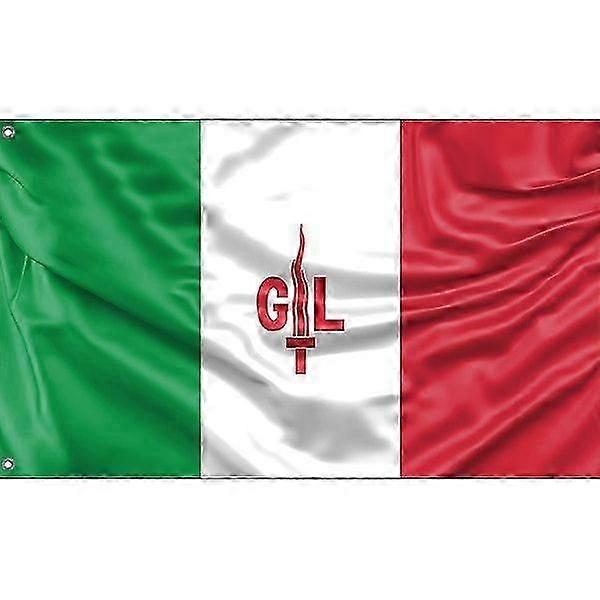 Drapeau De Giustizia E Libertamodèle 449
