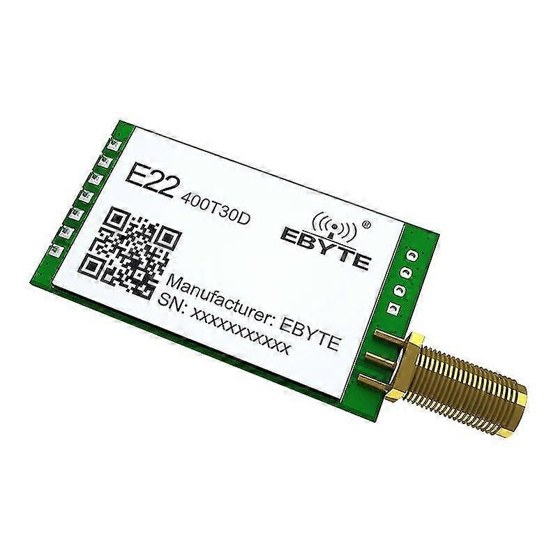 Lora Semtech Sx1268 433mhz Rf Transceiver Module E22-400t30d 30dbm 1w Long Range Uart Dip Serial Port Module 2025