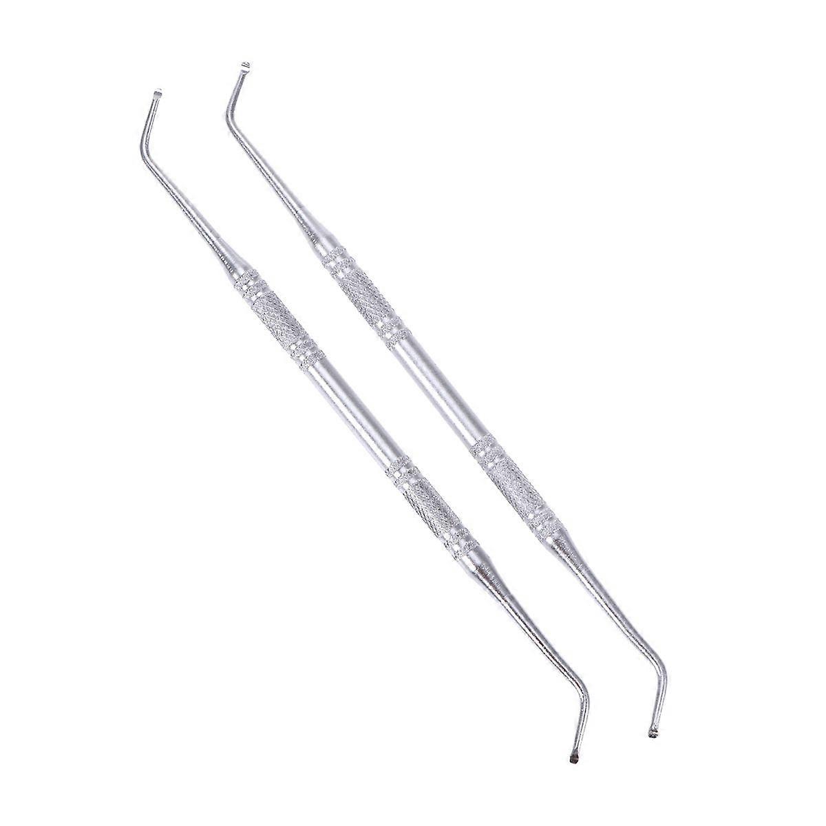 Cuticle Stainless Steel Toenail Cleaner Tool 4Pcs Pack