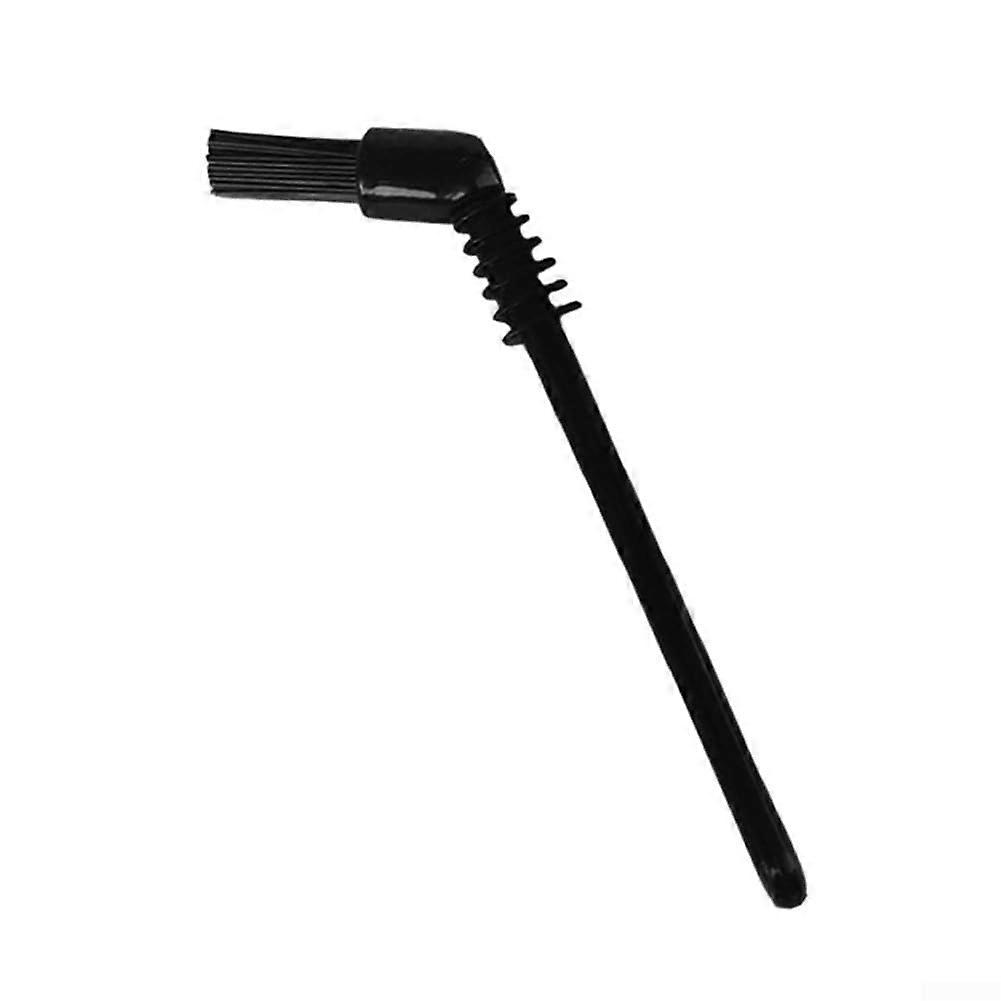 Espresso Machine Cleaning Brush Nylon Long Handle Coffee Grinder Brush for Deep Clean Black