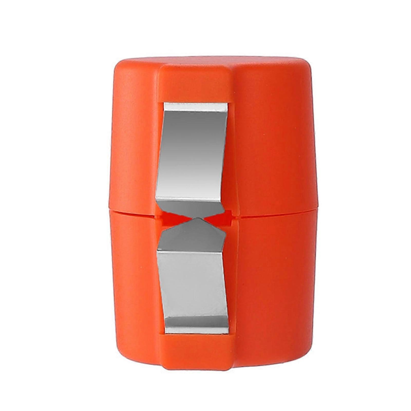 Stainless Steel Egg Cracker Tool with Secure Holder for Easy Eggshell Opening in Kitchen or Camping